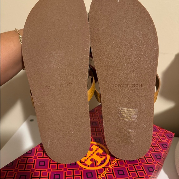 Tory Burch Miller Cloud Shearling Sandal-Sz 9 - Picture 10 of 12